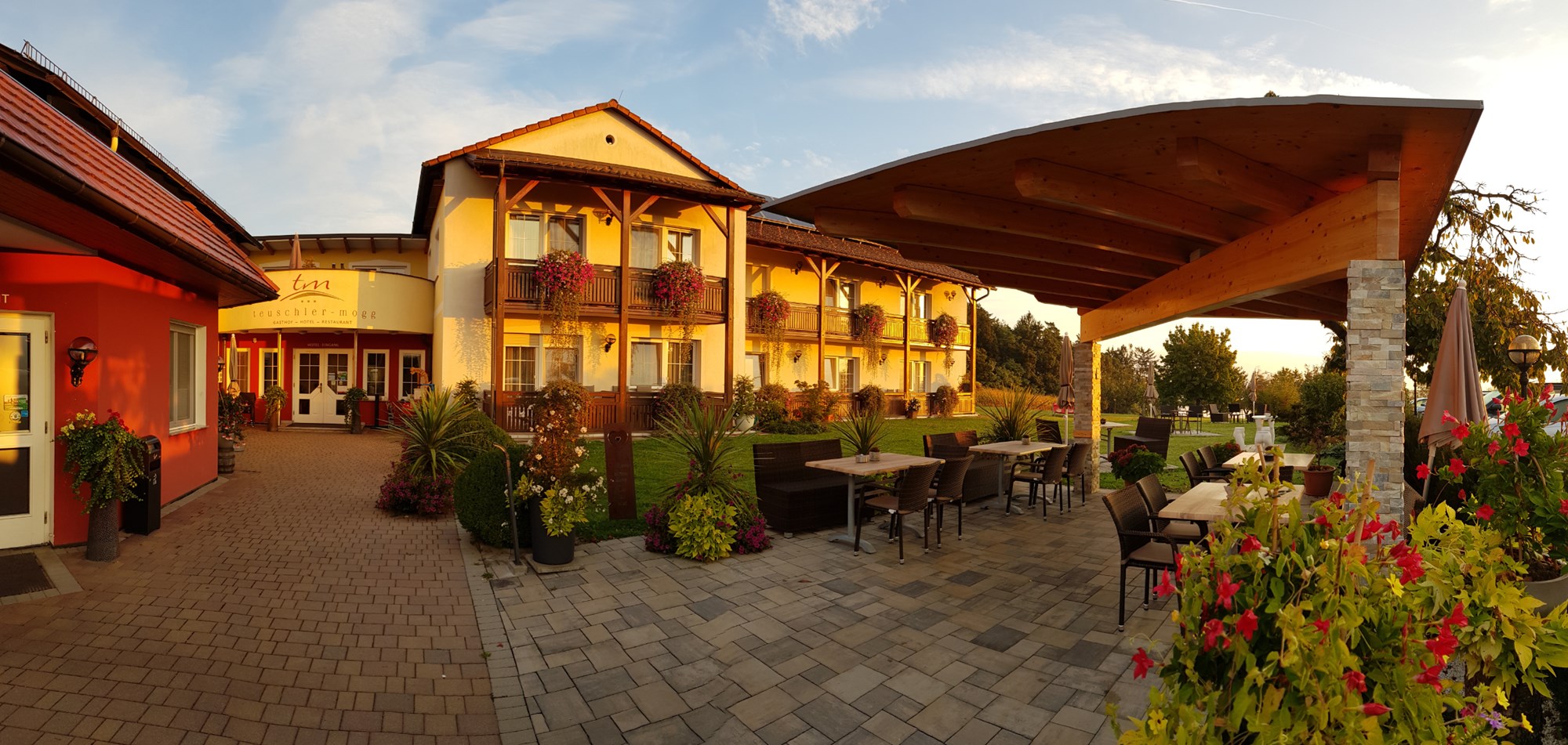 Hotel from the terrace