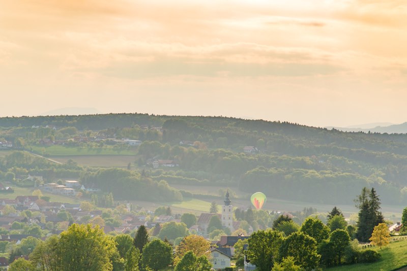 Hoch hinaus... Ballonfahrt in Bad Waltersdorf
