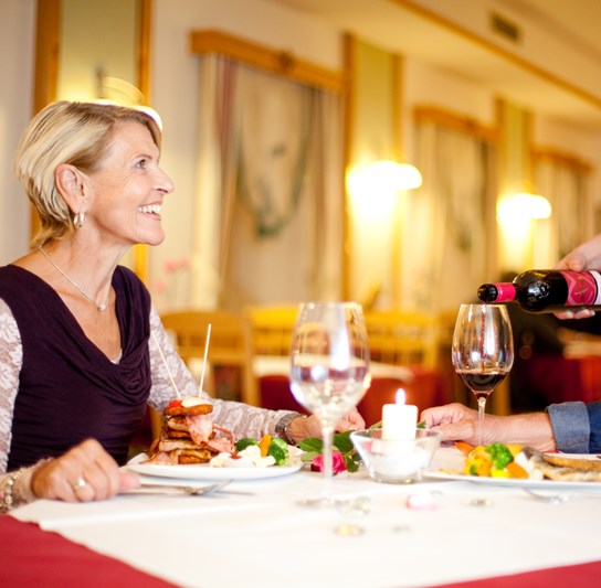 Restaurant Bad Waltersdorf Essen und Wein